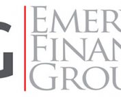A logo of emergent financial group